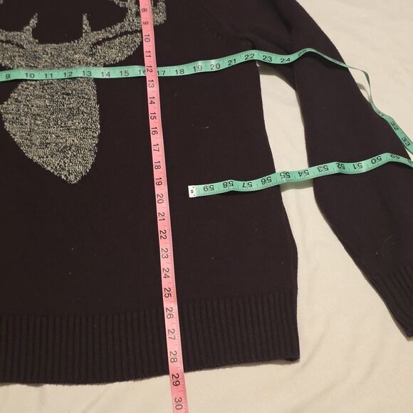 Urban Pipeline Sweater Mens Size XL Buck Burgundy Gray Pullover Holiday - Picture 6 of 7